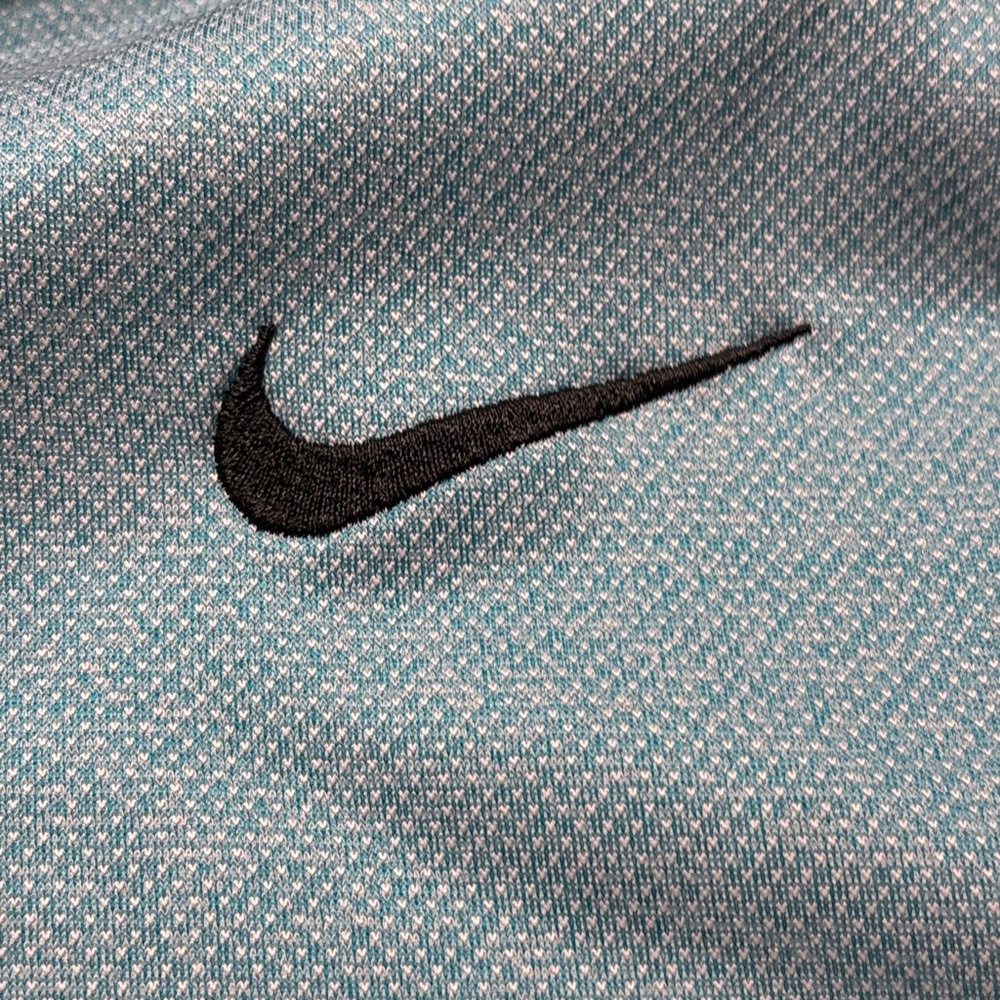 Nike Therma Fit Men’s Turquoise/Black Hoodie- Excellent Condition ~Size XXL - Picture 7 of 9